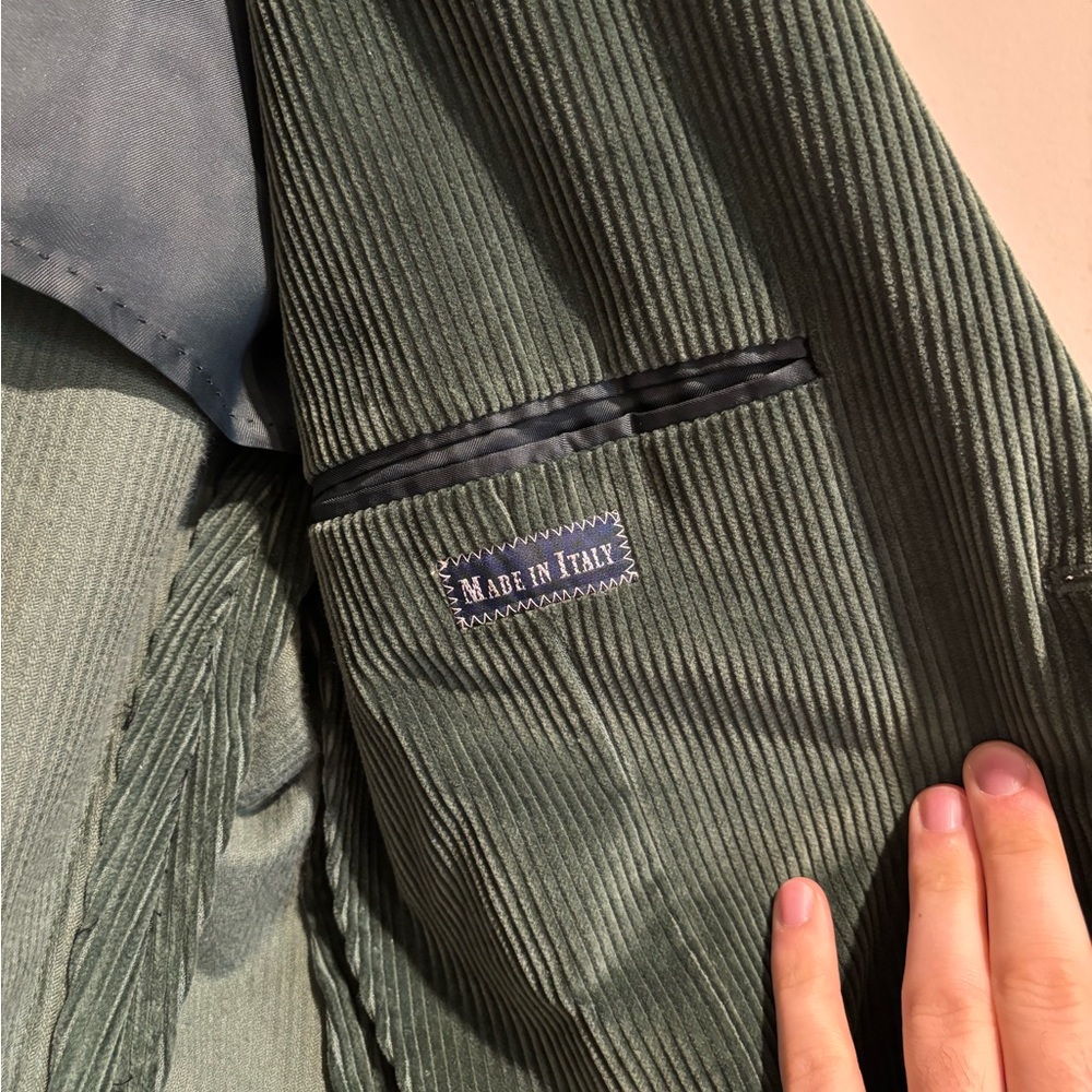 Ralph Lauren Forest Green Corduroy Jacket - Picture 6 of 9